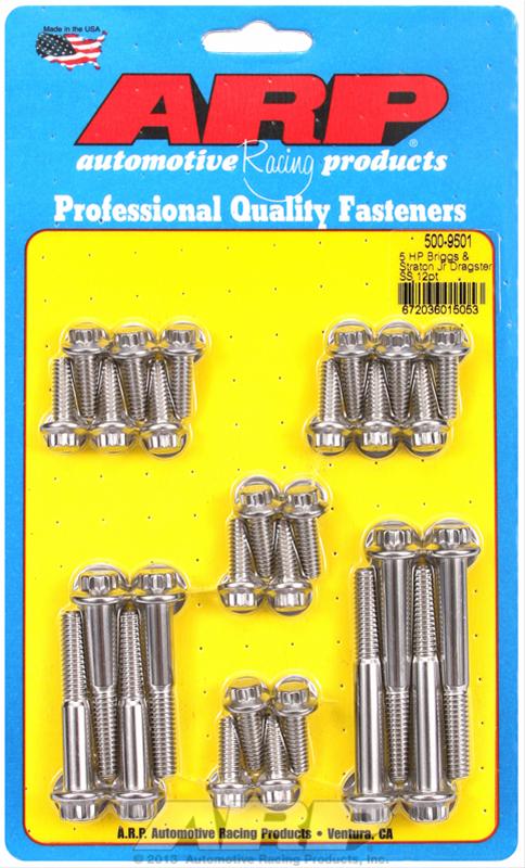 ARP 5 HP Briggs and Straton Jr Dragster SS 12pt acc Kit thumbnail 2