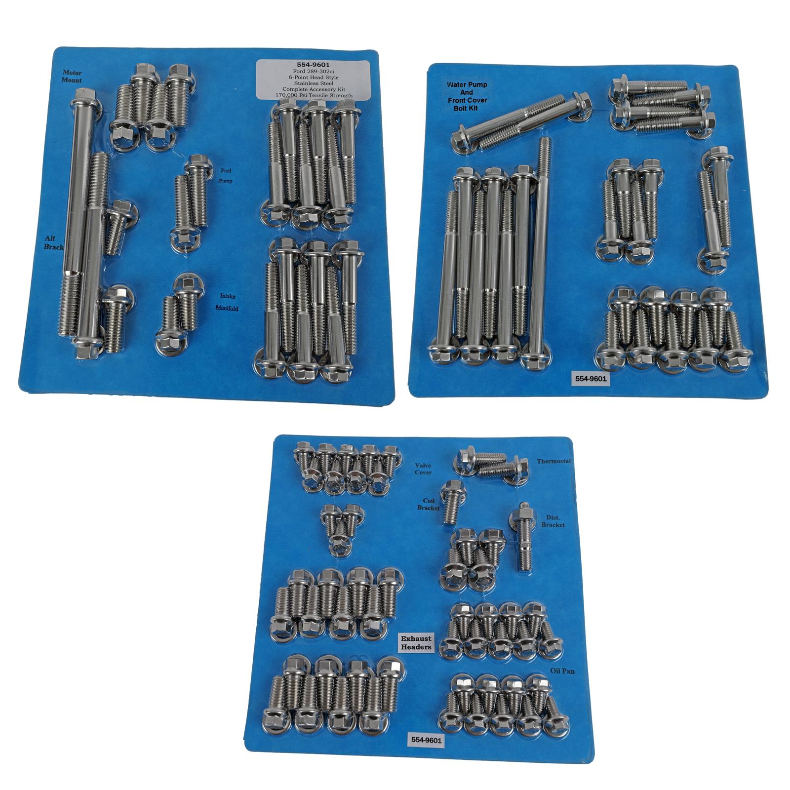 ARP Ford Coil Bracket Bolt Kit - 6pt