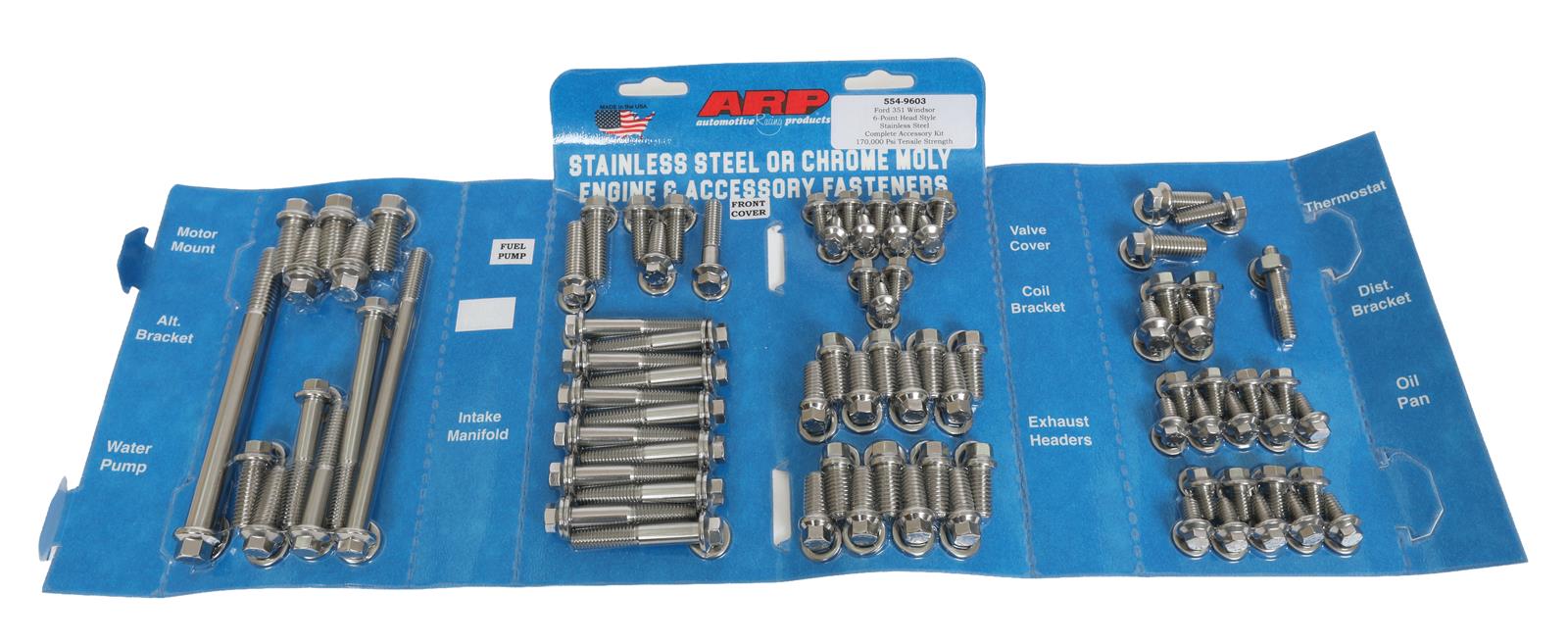 ARP 554-9603 ARP Engine Bolt Kits | Summit Racing