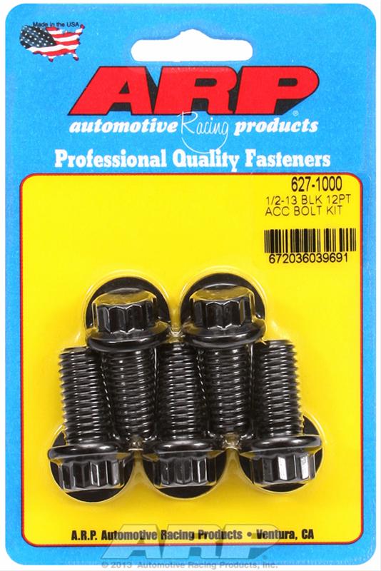ARP 12pt Head / 1/2in -13 Thread / 1in UH Length Kit- Black Oxide thumbnail 2
