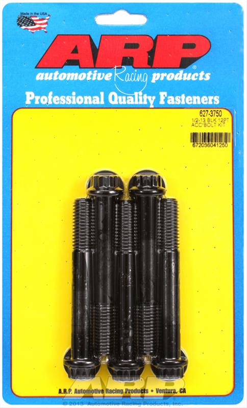 ARP 1/2in - 13 x 3.75in 12pt Black Oxide Bolts (5/pkg) thumbnail 2