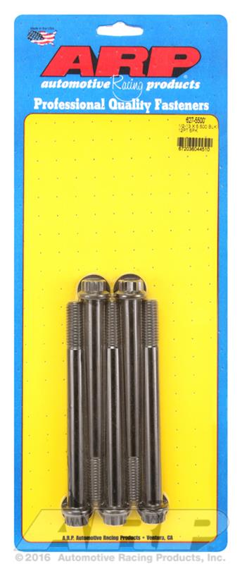 ARP 1/2-13 x 5.500 12pt black oxide bolts thumbnail 4