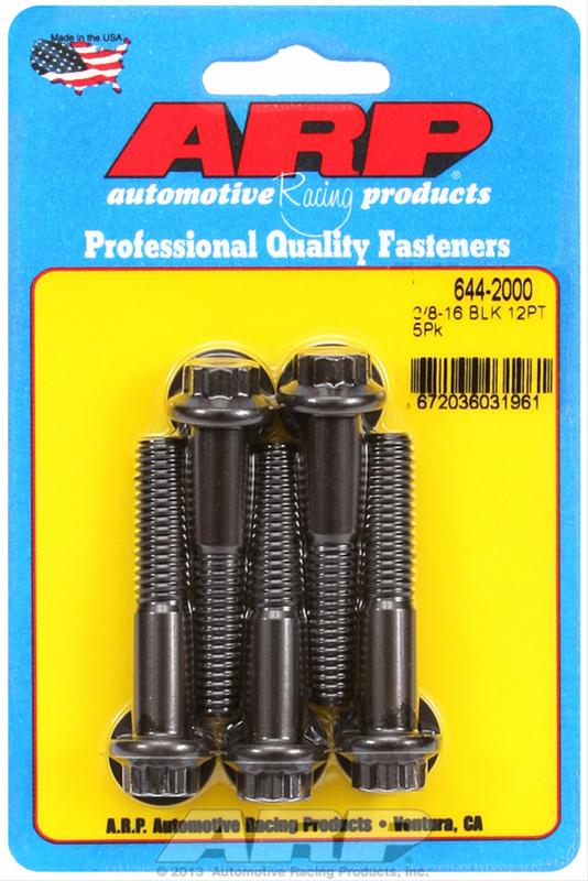 ARP /8 in.-16 RH Thread, 2.000 in 12 Point Bolts- Set of 5 thumbnail 2