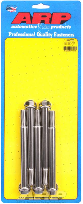 ARP 1/2-13 x 5.500 Hex SS Bolts (5/pkg) thumbnail 2
