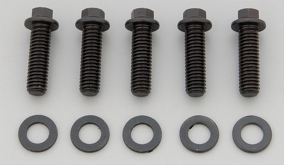 ARP 5/16-18 X 5.000 hex black oxide bolts