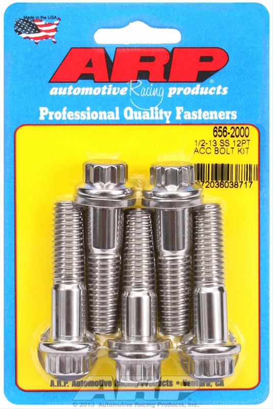 ARP 1/2-13 x 2.000 12pt SS bolts (5/pkg) thumbnail 2