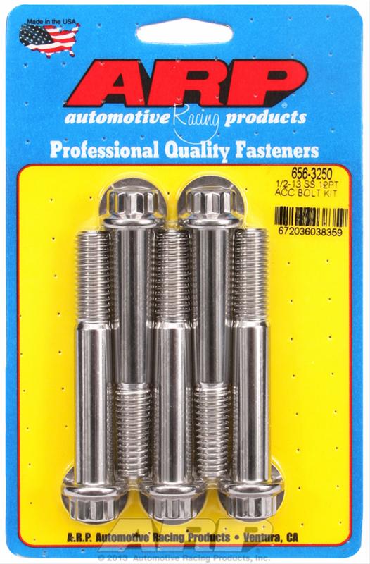 ARP 1/2-13 x 3.250 12pt SS bolts thumbnail 2