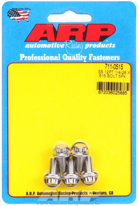 ARP 1/4-28 x .515 12pt SS bolts thumbnail 2