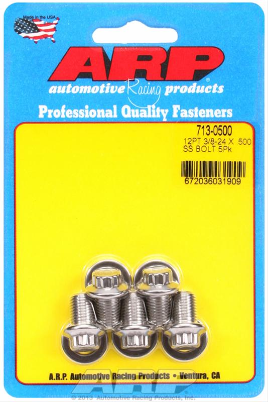 ARP 3/8-24 x .500 12pt SS bolts thumbnail 2