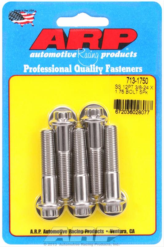 ARP 3/8-24 X 1.750 12pt SS Bolts thumbnail 2