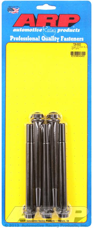 ARP 1/2-20 x 5.500 12pt black oxide bolts thumbnail 4