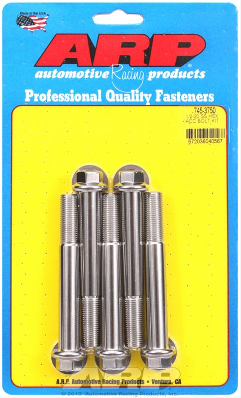 ARP 1/2-20 x 3.750 Hex SS Bolts (5/pkg) thumbnail 2