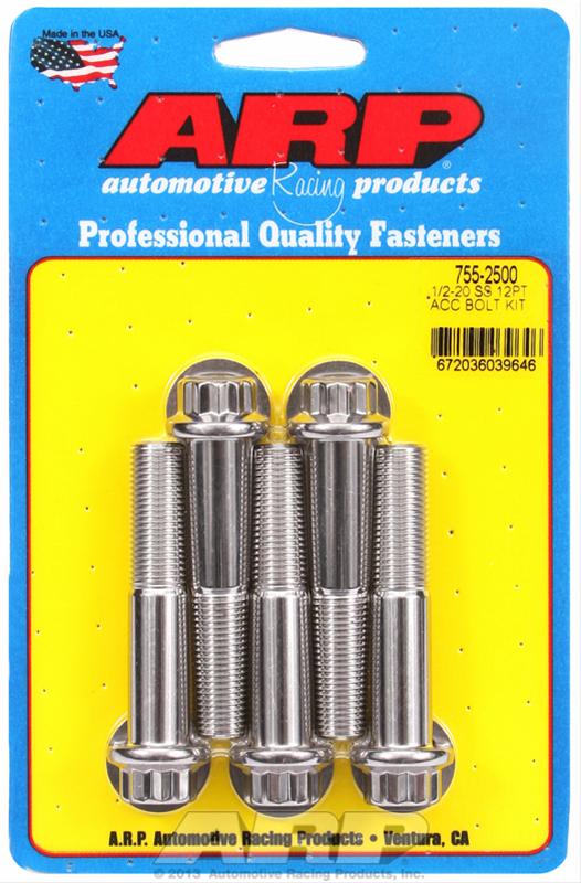 ARP 755-2500 ARP Stainless Steel Bolts | Summit Racing