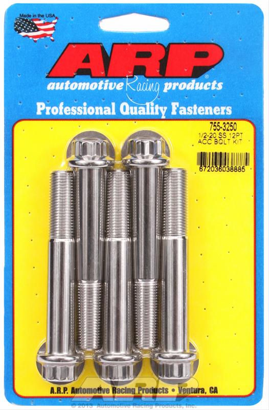 ARP 1/2-20 x 3.25 12pt SS Bolts (5/pkg) thumbnail 2