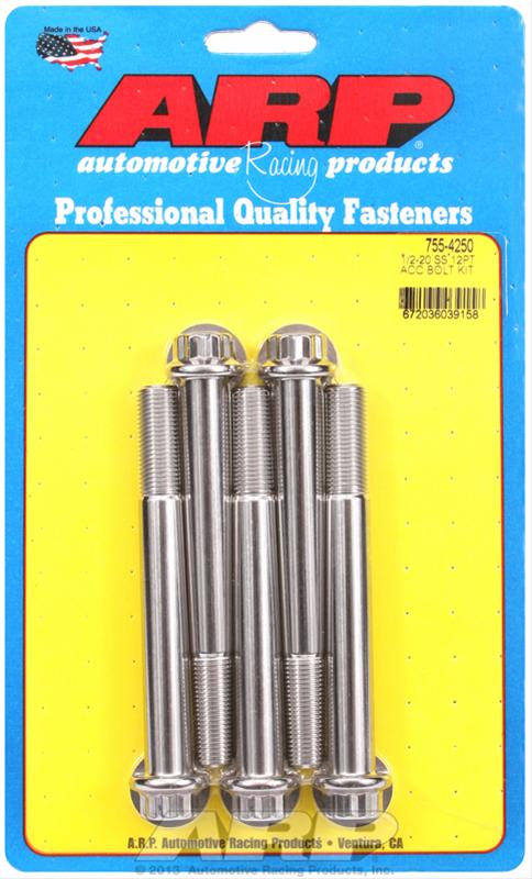 ARP 1/2-20 x 4.250 12pt SS bolts thumbnail 2