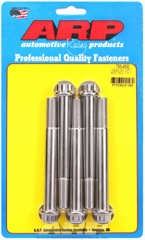 ARP 1/2-20 x 4.500 12pt SS bolts thumbnail 2