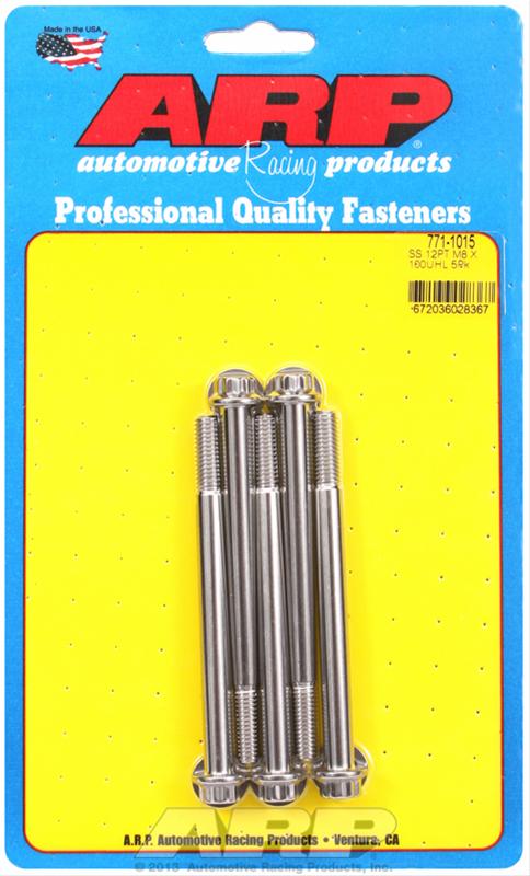 ARP M8 x 1.25 x 100 12pt SS Bolts (5/pkg) thumbnail 2