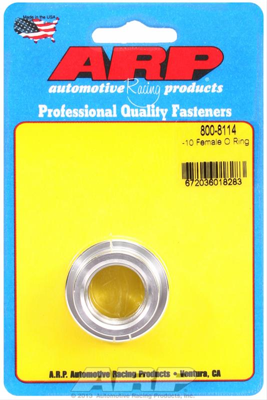 ARP -10 Female O Ring Aluminum Weld Bung thumbnail 2