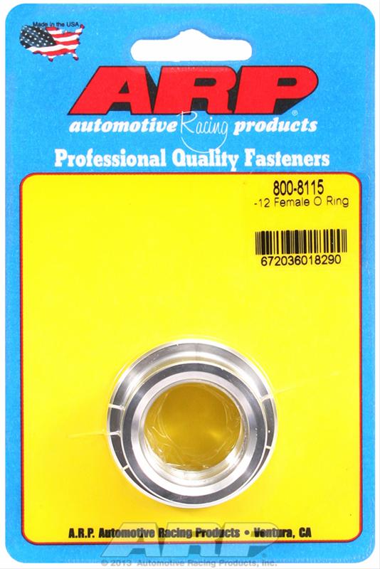 ARP 12AN Female O Ring Aluminum Weld Bung thumbnail 2