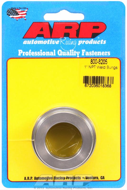 ARP 1 in. NPT Steel Weld Bung thumbnail 2
