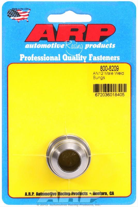 ARP AN12 Male Steel Weld Bung thumbnail 2