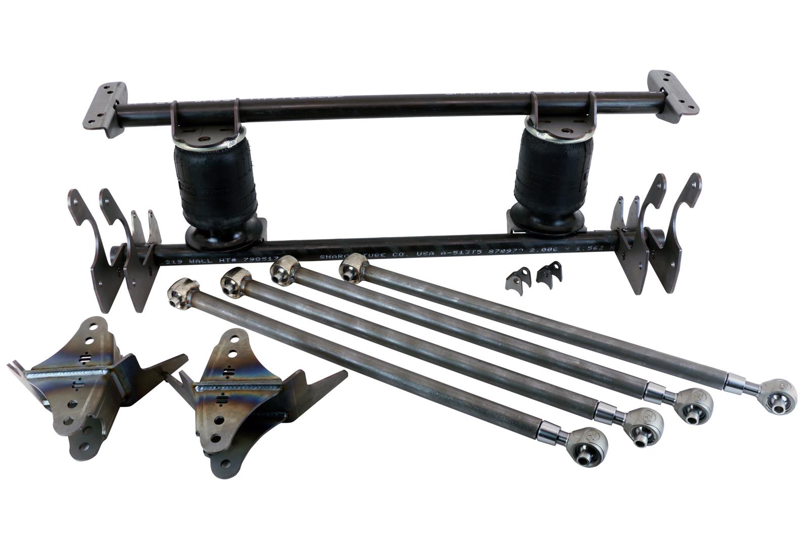 RideTech Rear Suspension Packages 11006797 4 Link, 3" AXLE, HD WELD ON 4 Link. Includes R-Joint XL, 2107 Airsprings and Shock Brackets. NO SHOCKS OR PANHARD KIT.