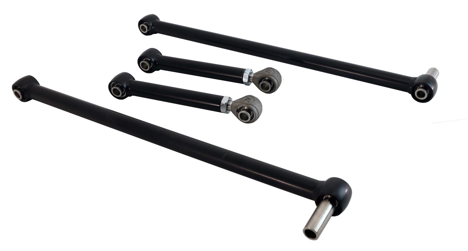 RideTech Suspension Kits, Air Spring Replacement Parts 11007210 System, Standard R-Joint Upgrade Kit for Universal Triangulated 4 Link. Single adjustable upper & lower bars. Includes bearing spacers.