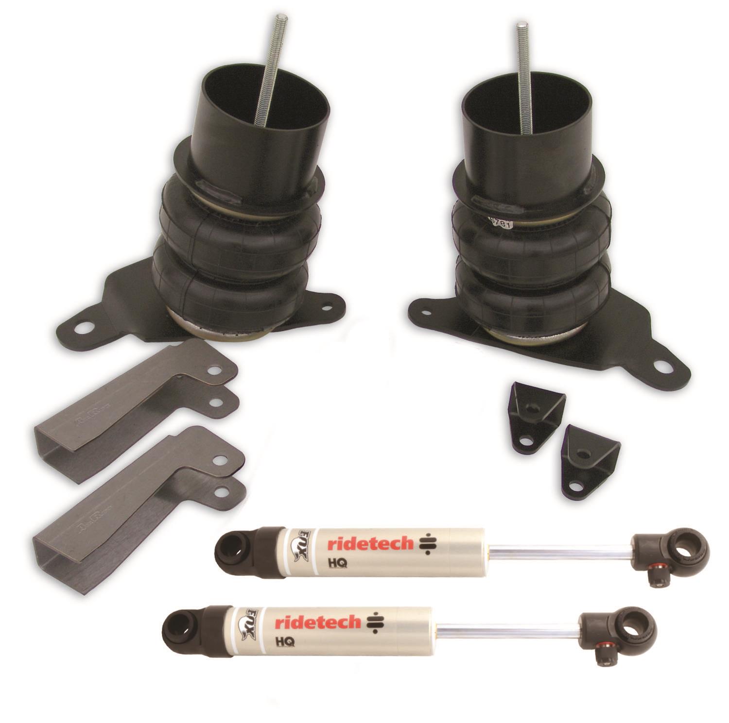 Ridetech 64-72 GM A-Body Front CoolRide Air Spring & HQ Shock Kit