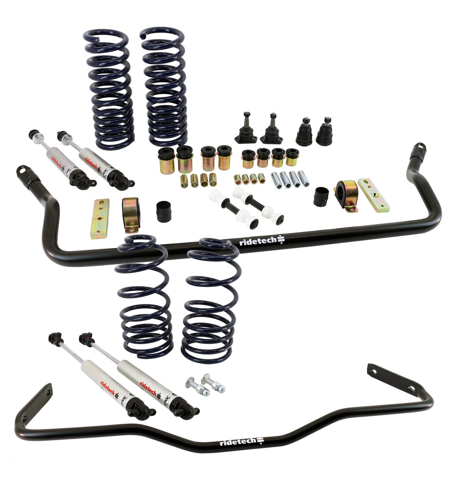 Ridetech 68-72 GM A-Body Big Block StreetGrip Suspension Kit w/ Ball Joints & Bushings (Bundled Kit) thumbnail 4