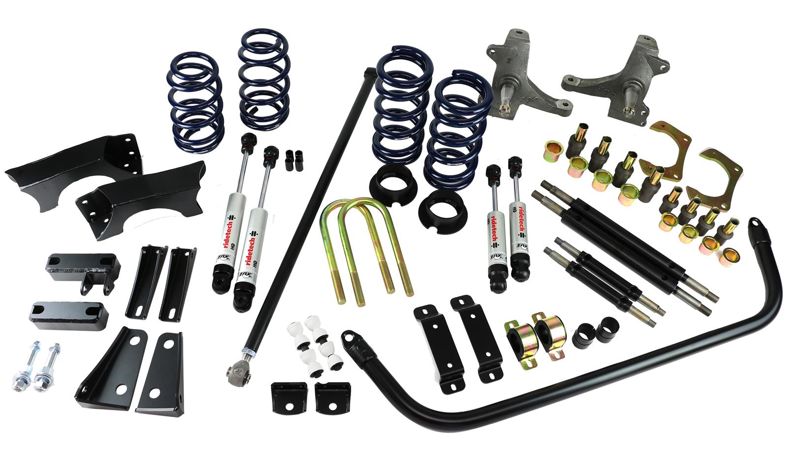 Ridetech 71-72 Chevrolet C10 Small Block/LS StreetGrip Suspension Kit w/ Control Arm Bushing Kit (Bundled Kit) thumbnail 8