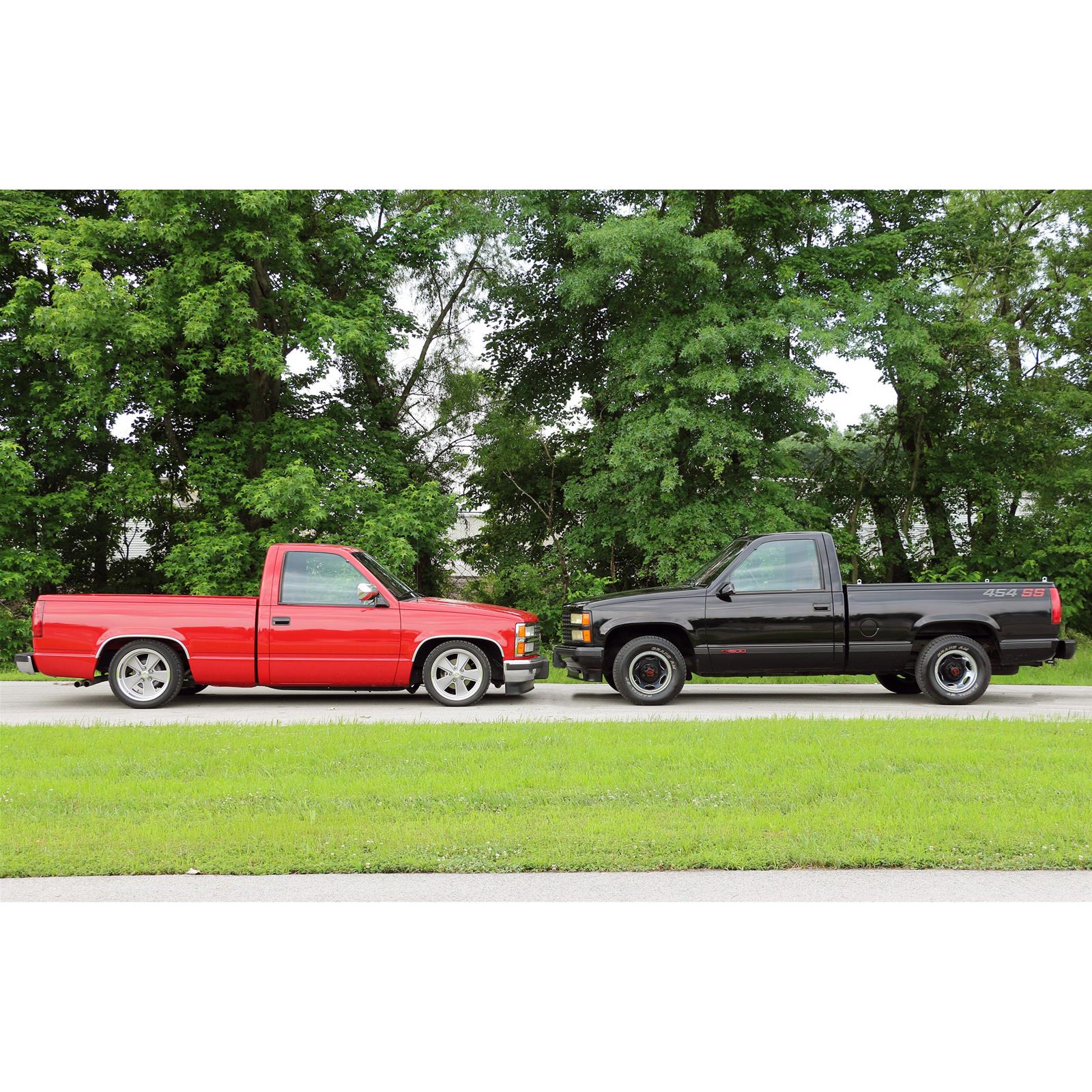 Ridetech 88-98 Chevy C1500 2WD StreetGRIP System w/ HD Drop Spindles