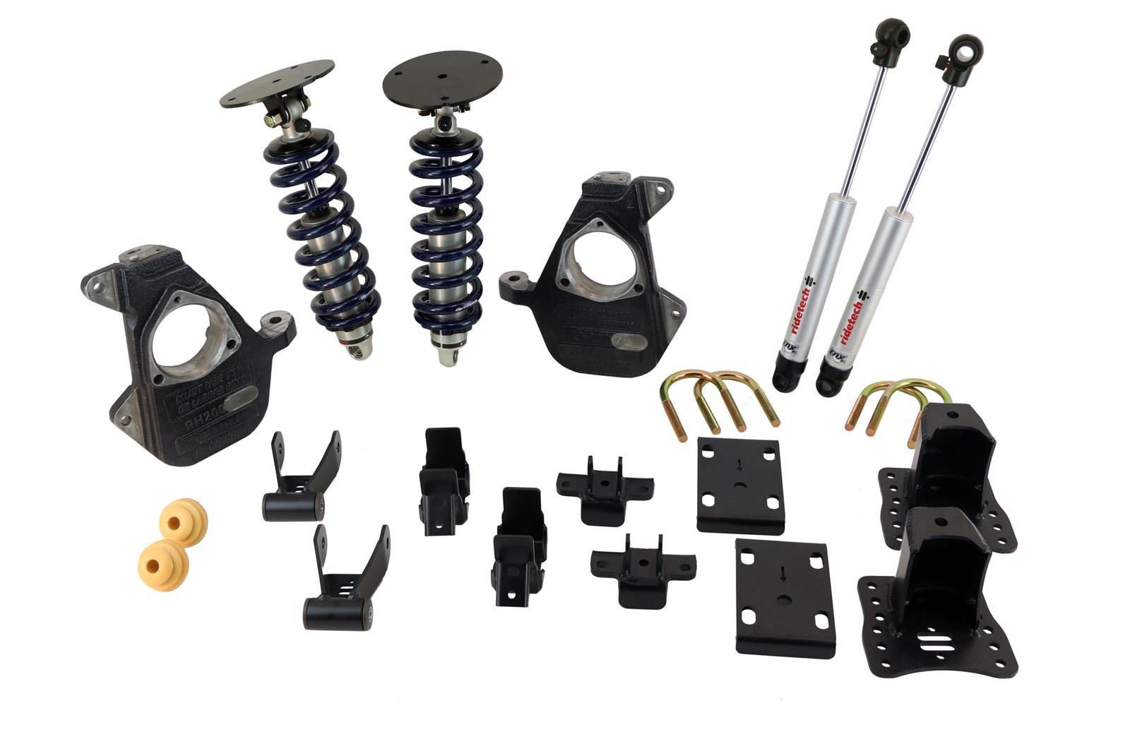RideTech StreetGrip Suspension Systems for 2007-2016 SIERRA 1500, SILVERADO 1500 - 11700115 Handling System, Lowering System, 3.0 4.0 in, Front 4 5.5 in Rear Chevy, Kit thumbnail 3