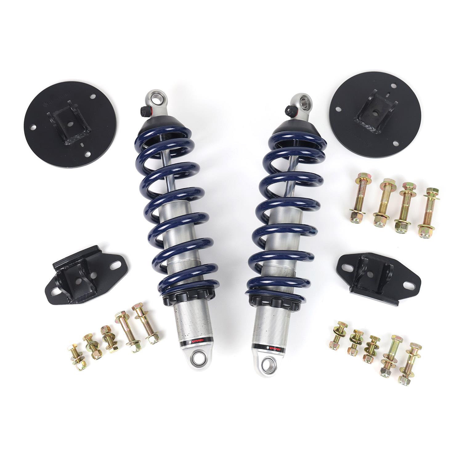 RideTech 2019-25 Silverado/Sierra 1500 Group B Suspension Lowering Kits 11720111 System, Front 1.00-3.00 in. Drop Coilover, Rear 4.00 in. Drop Flip Bracket, HQ Series Rear Shocks, Chevy/GMC, RWD, Kit thumbnail 3