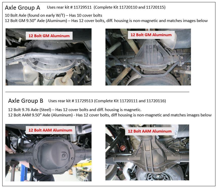 RideTech 2019-25 Silverado/Sierra 1500 Group B Suspension Lowering Kits 11720111 System, Front 1.00-3.00 in. Drop Coilover, Rear 4.00 in. Drop Flip Bracket, HQ Series Rear Shocks, Chevy/GMC, RWD, Kit thumbnail 7