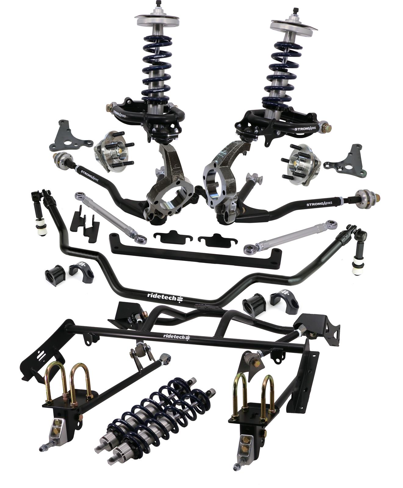 Ridetech 64-66 Ford Mustang HQ Coil-Over System w/Hub Spindles (Bundled Kit) thumbnail 6