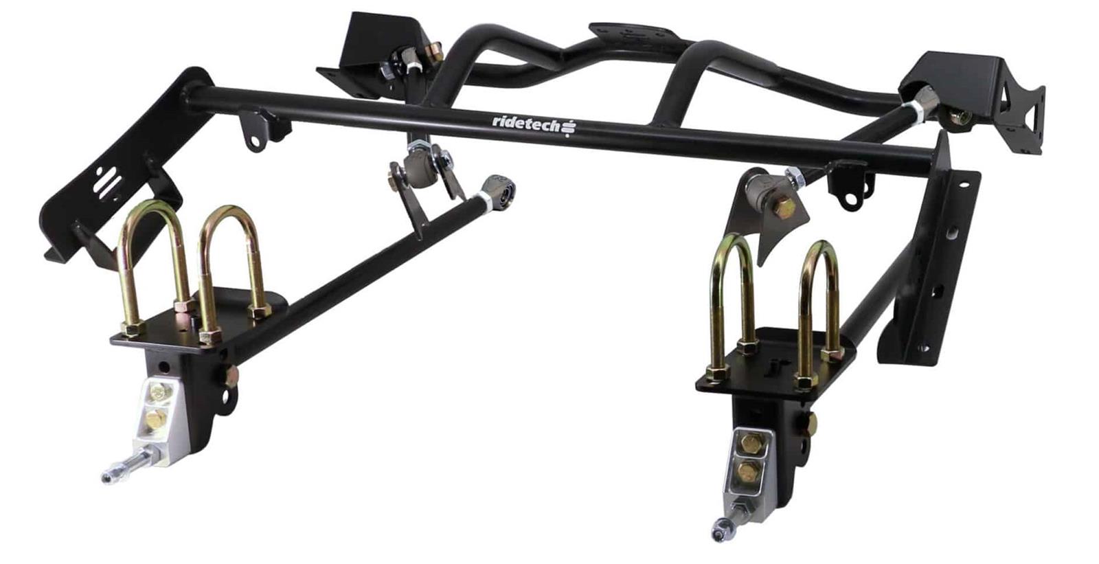 RideTech 1964-66 Mustang Air Suspension Systems for 1964-1966 MUSTANG - 12090296 System, Lowered, Hub Spindles, HQ Series ShockWave, Rear 4-Link, Ford, Kit thumbnail 4