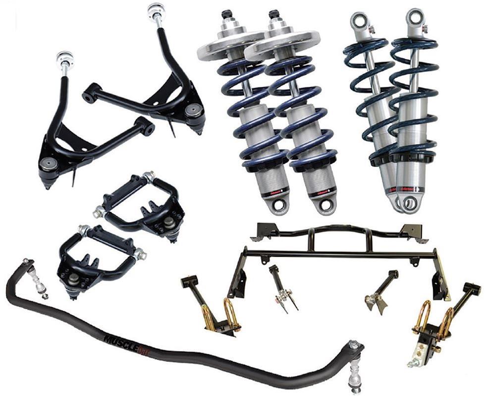 RideTech 1967-70 Mustang Coilover Suspension Systems 12100201