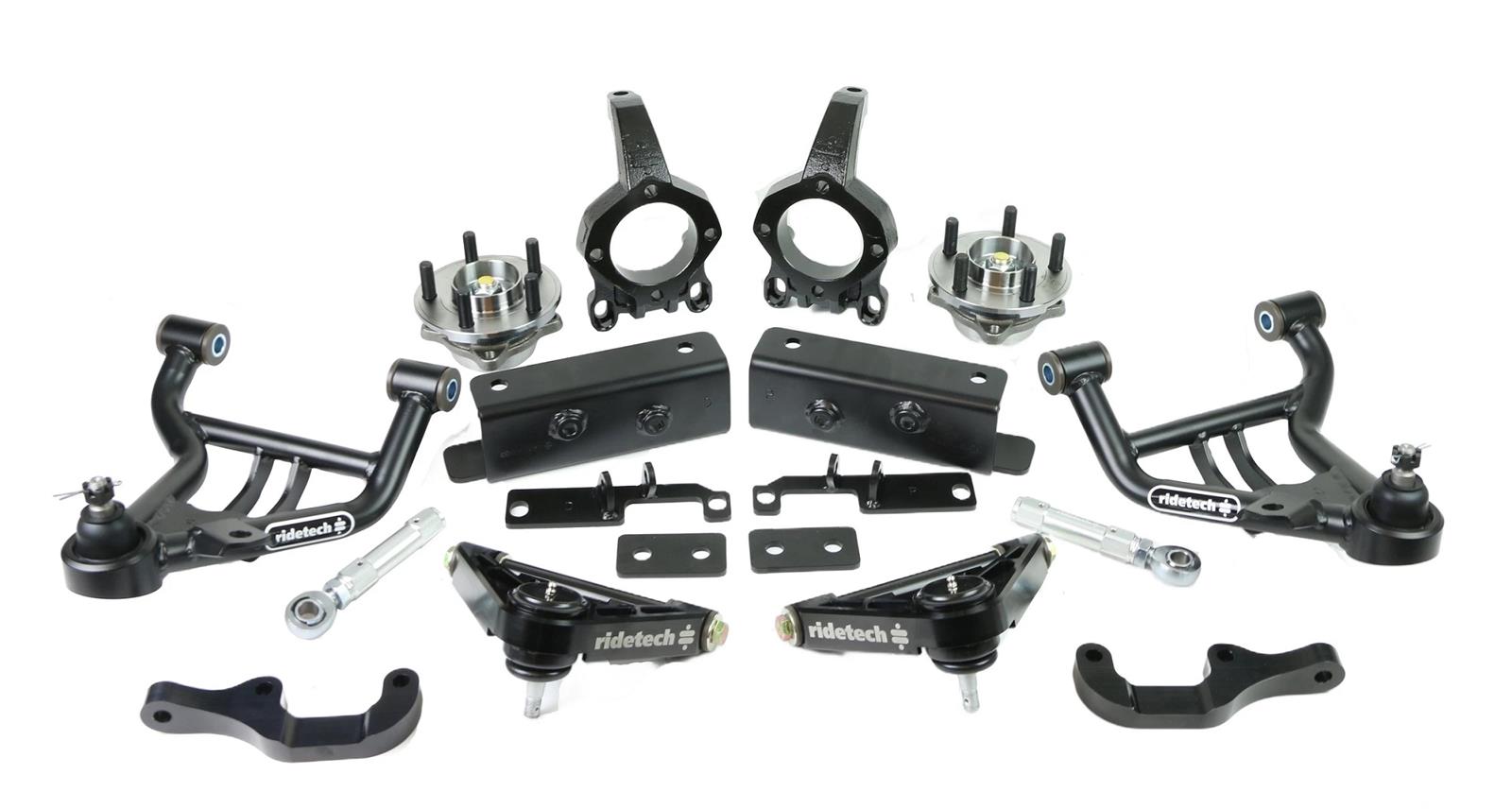 Ridetech 79-93 Ford Mustang w/ Aftermarket K-Member Front SLA Suspension System thumbnail 2