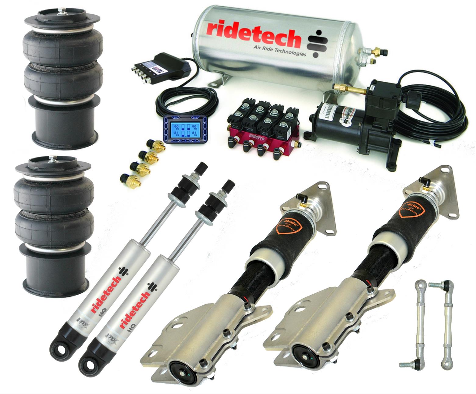 RideTech 12270299 - RideTech Suspension Kits, Air Springs. 