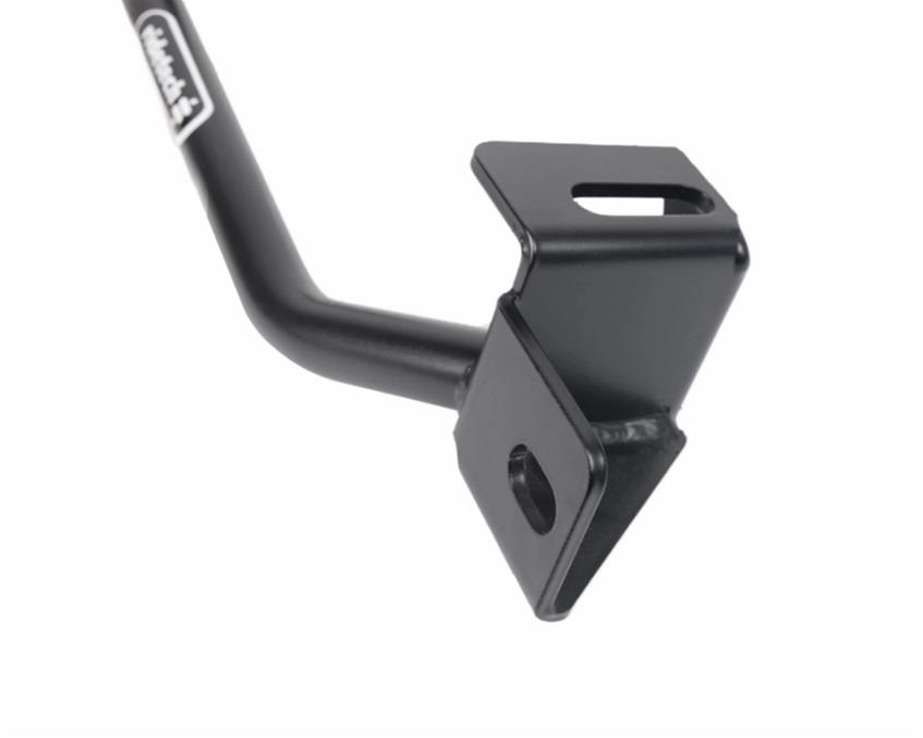 RideTech Subframe Connectors, Bolt-On 12289550 Front subframe brace for 1961-1965 Mustang. Includes 1 brace and hardware. Powder coated satin black. thumbnail 3