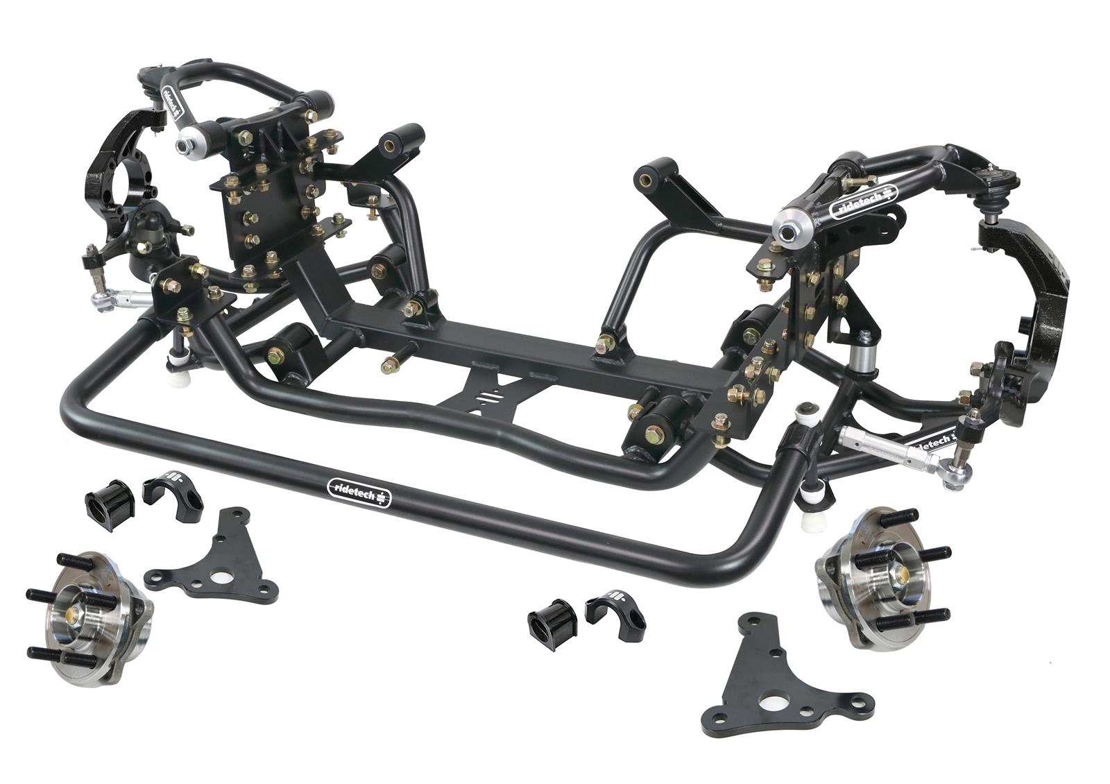 RideTech 1965-72 Ford Air Suspension Systems for 1965-1972 F-100 - 12320296 System, Lowered, Hub Spindles, HQ Series ShockWave, Rear 4-Link, Ford, Kit thumbnail 3