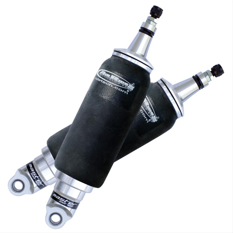 Ridetech HQ Series Rear ShockWaves 4.1in Travel 5in dia Rolling Sleeve .625 Bearing/2in Stud