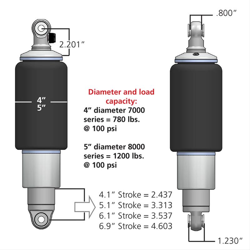 RideTech 12330298 RideTech 1973-79 Ford Air Suspension