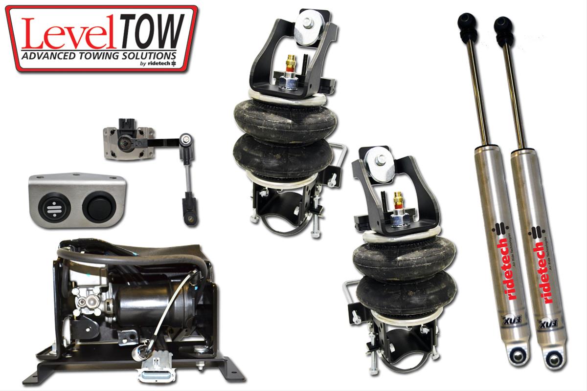 RideTech 81224014 RideTech LevelTow Automatic Load Leveling Air Spring Systems Summit Racing