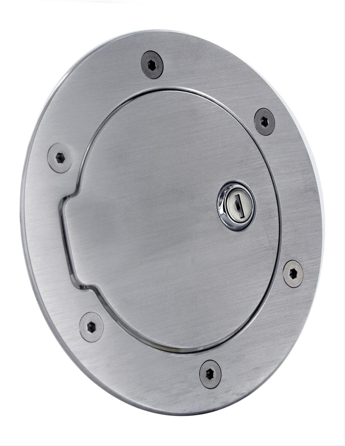 AMI Styling 6041L AMI Styling Billet Fuel Doors Summit Racing