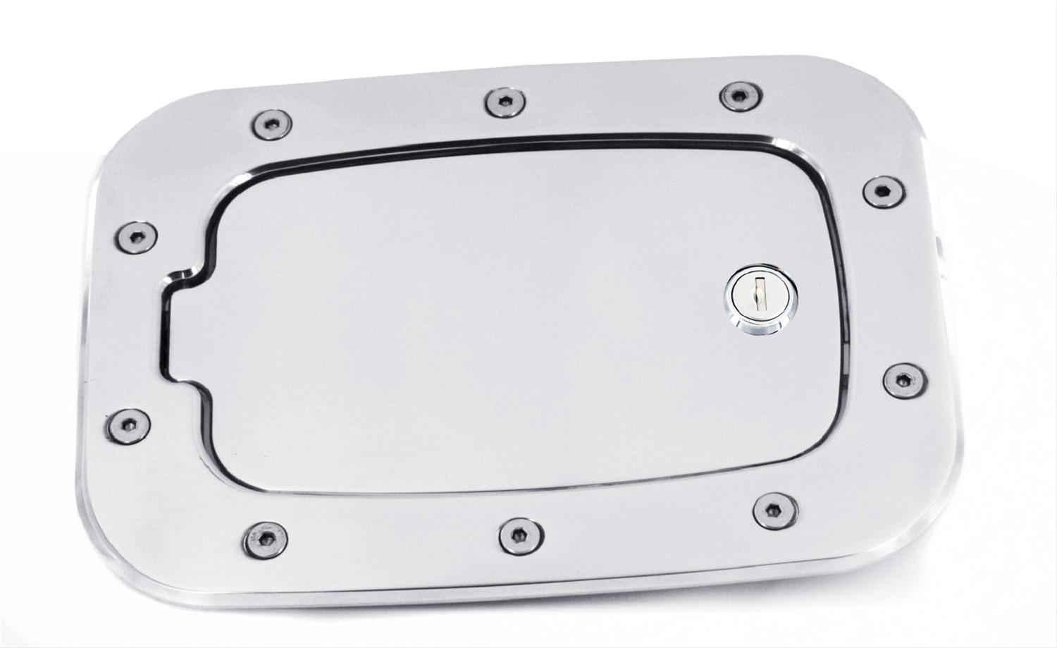 AMI Styling 6058CL AMI Styling Billet Fuel Doors Summit Racing