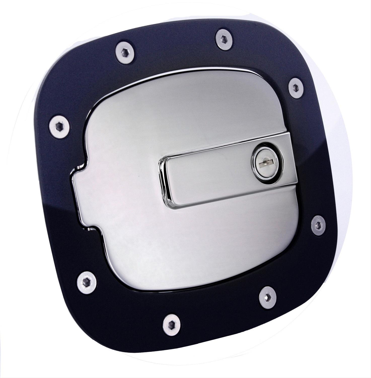 AMI Styling 6071GKCL AMI Styling Billet Fuel Doors Summit Racing