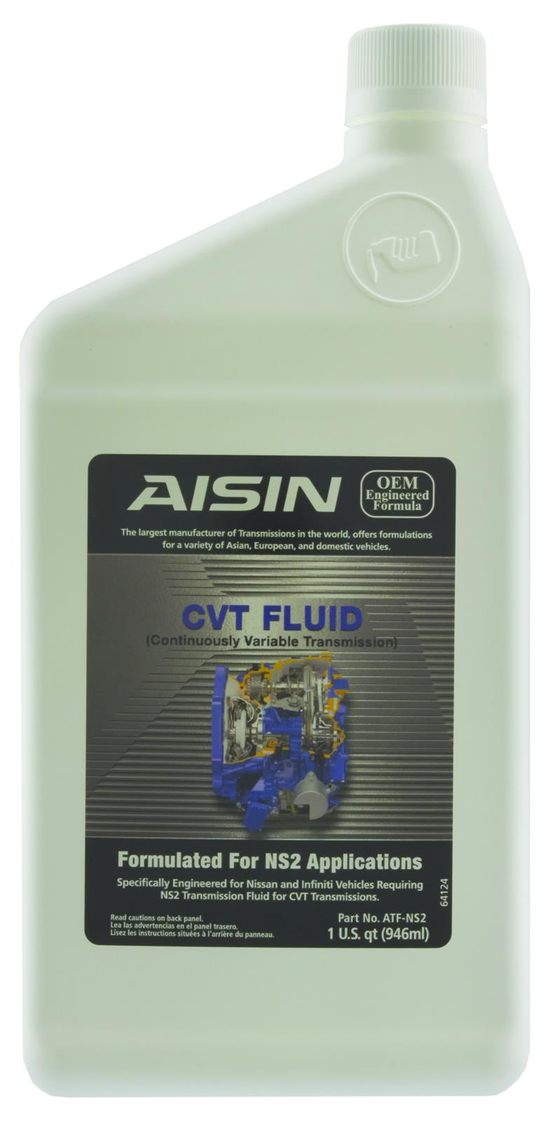 Aisin World ATFNS2 Aisin Automatic Transmission Fluid Summit Racing