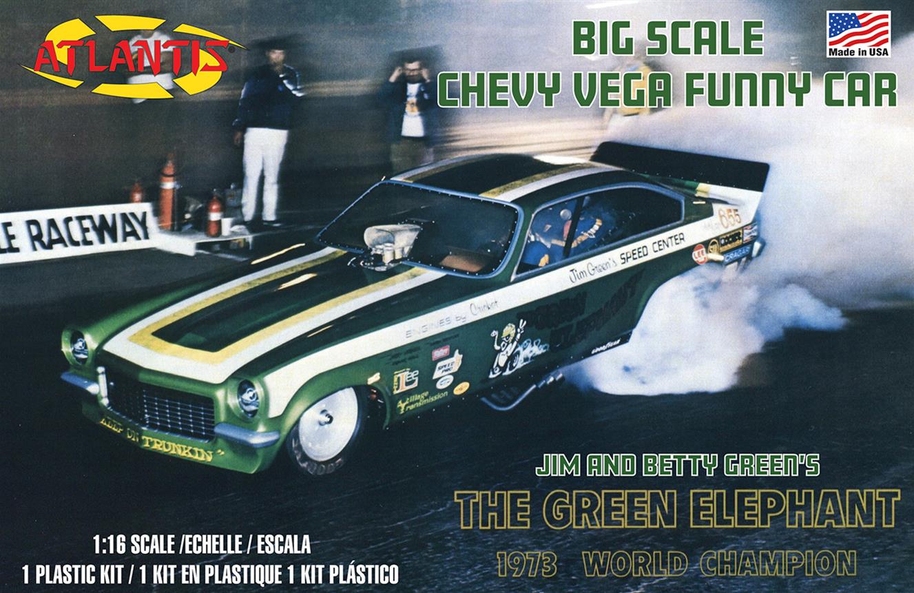 Summit Gifts H1494 1:16 Chevy Vega Funny Car Model Kit | Summit Racing