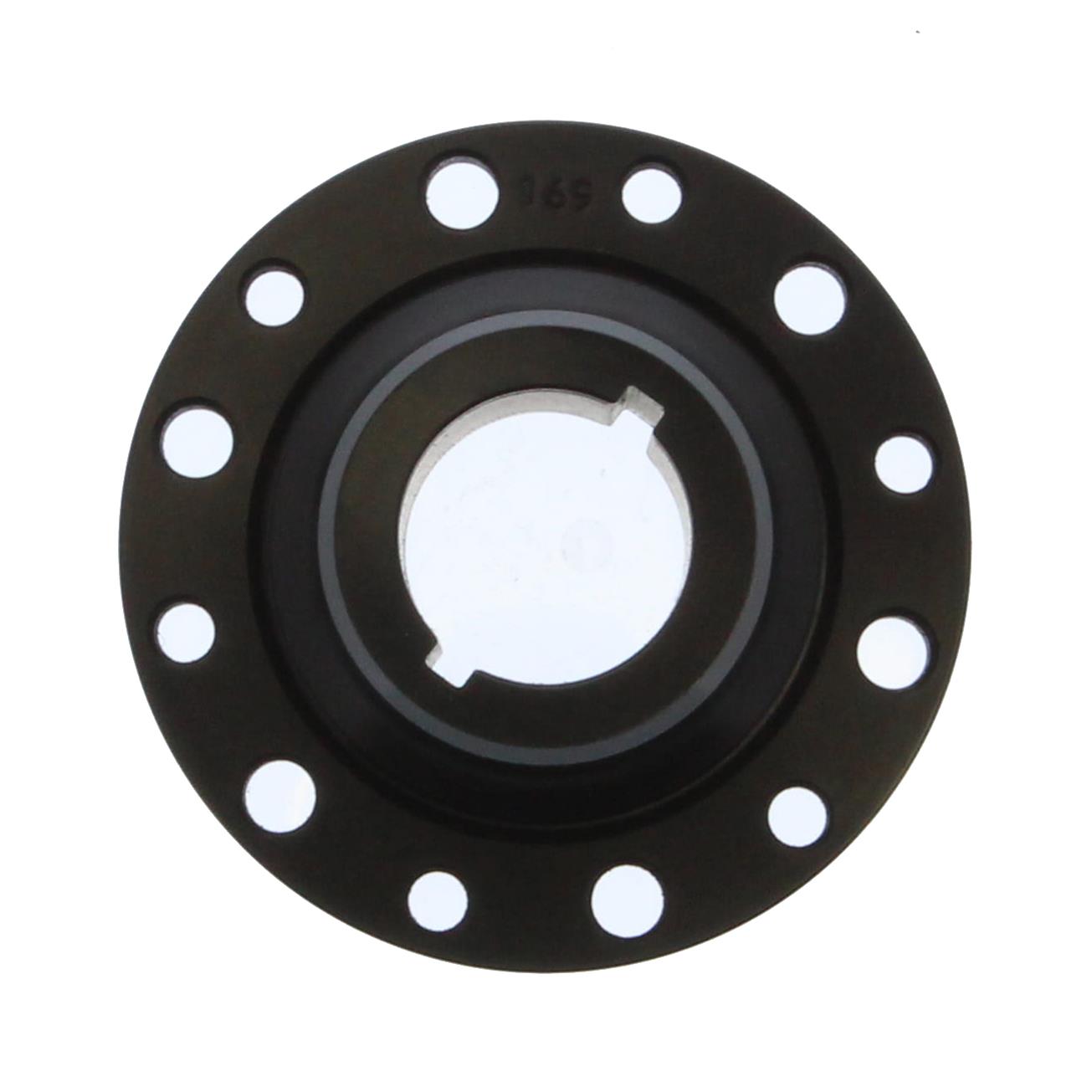 ATI Crank Hub - Steel - Chevy SB V8 - 1.940 Seal Dia - (2) 3/16 Keys - SBc - 6-Bolt - 3/8-16